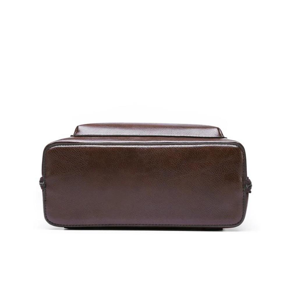 Lăcrămioara — Geantă atemporală cu două fermoare, elegantă și minimalistă
