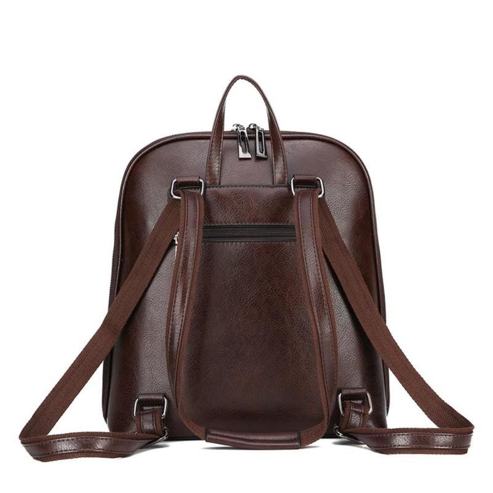 Lăcrămioara — Geantă atemporală cu două fermoare, elegantă și minimalistă