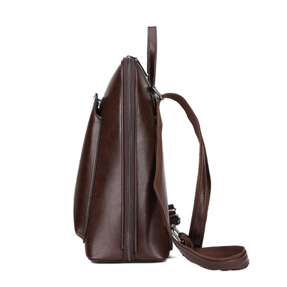 Lăcrămioara — Geantă atemporală cu două fermoare, elegantă și minimalistă