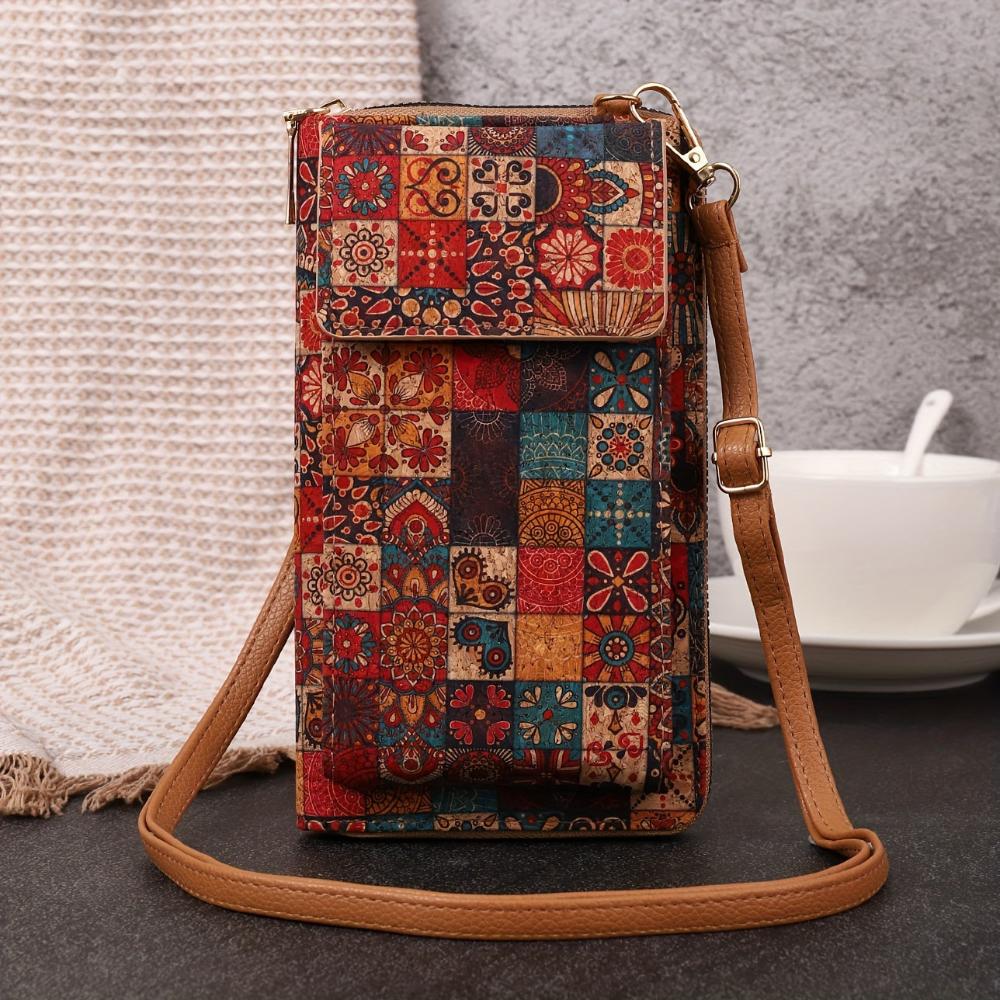 Natalia — Accesoriu Boho cu Flori pentru Geantă de Umăr