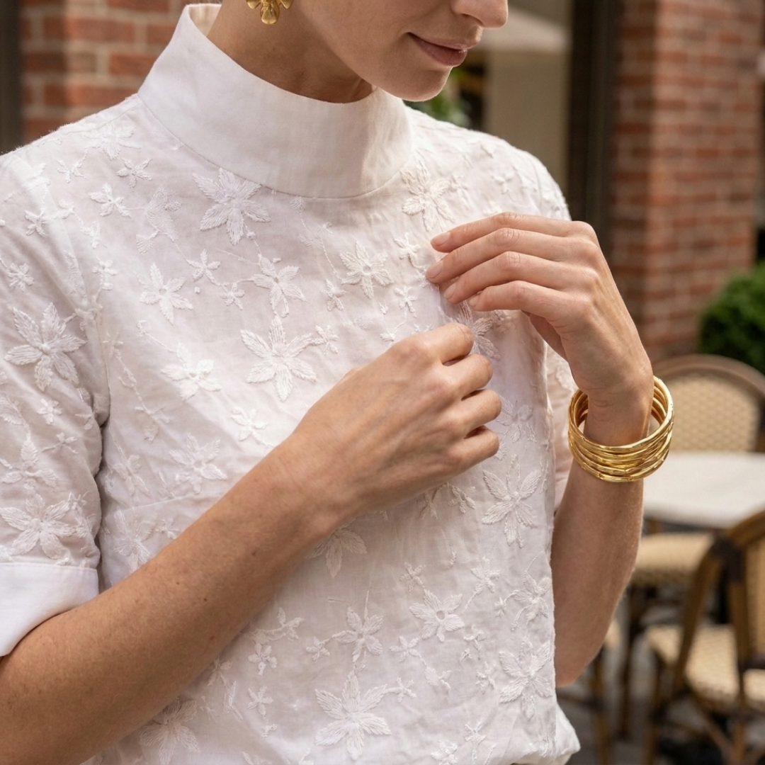 Estera - Floral Blouse