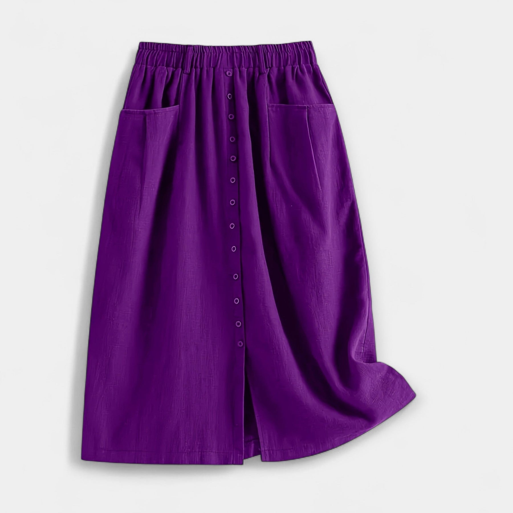 Fustă midi cu design vintage