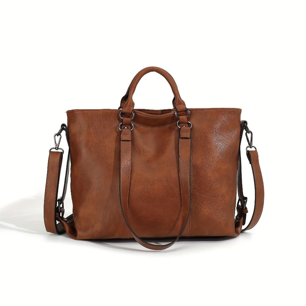 Bianca — Sac Shopper Vintage cu Eleganță Rafinată