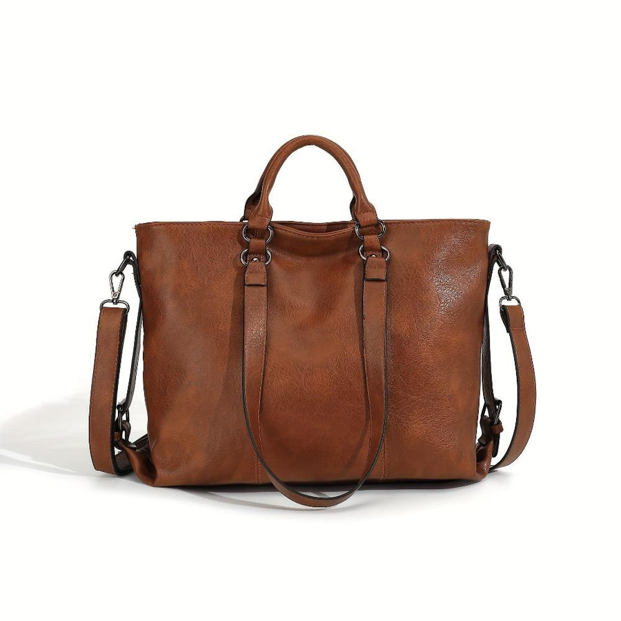 Bianca — Sac Shopper Vintage cu Eleganță Rafinată