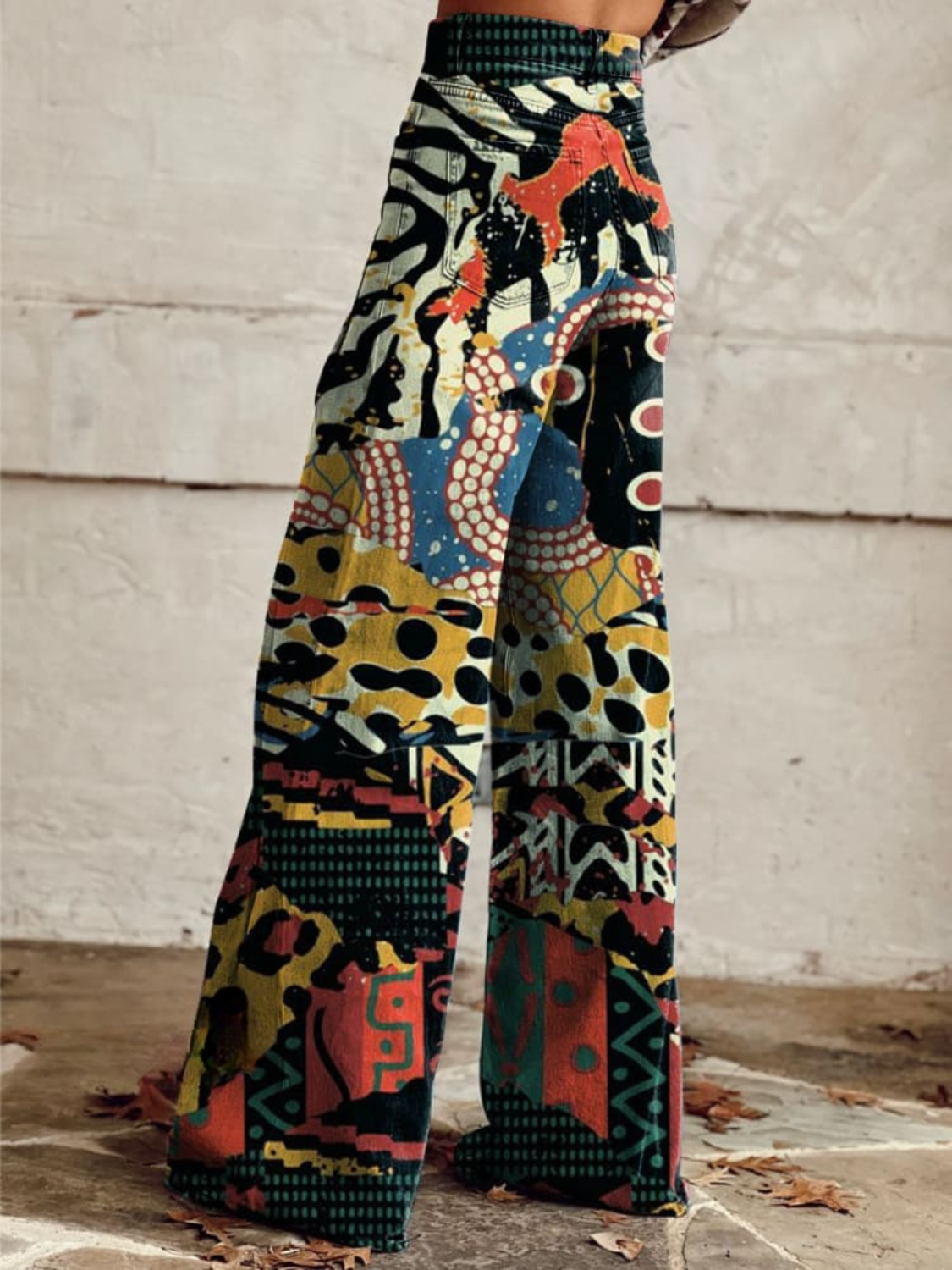 Agatha - Pantaloni Eleganți în Stil Boho