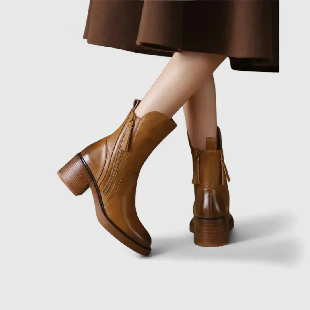 Lamprini - Botine elegante cu un rafinament atemporal și confort sporit