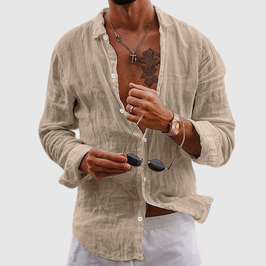 Leon – Cămașă lejeră în stil casual