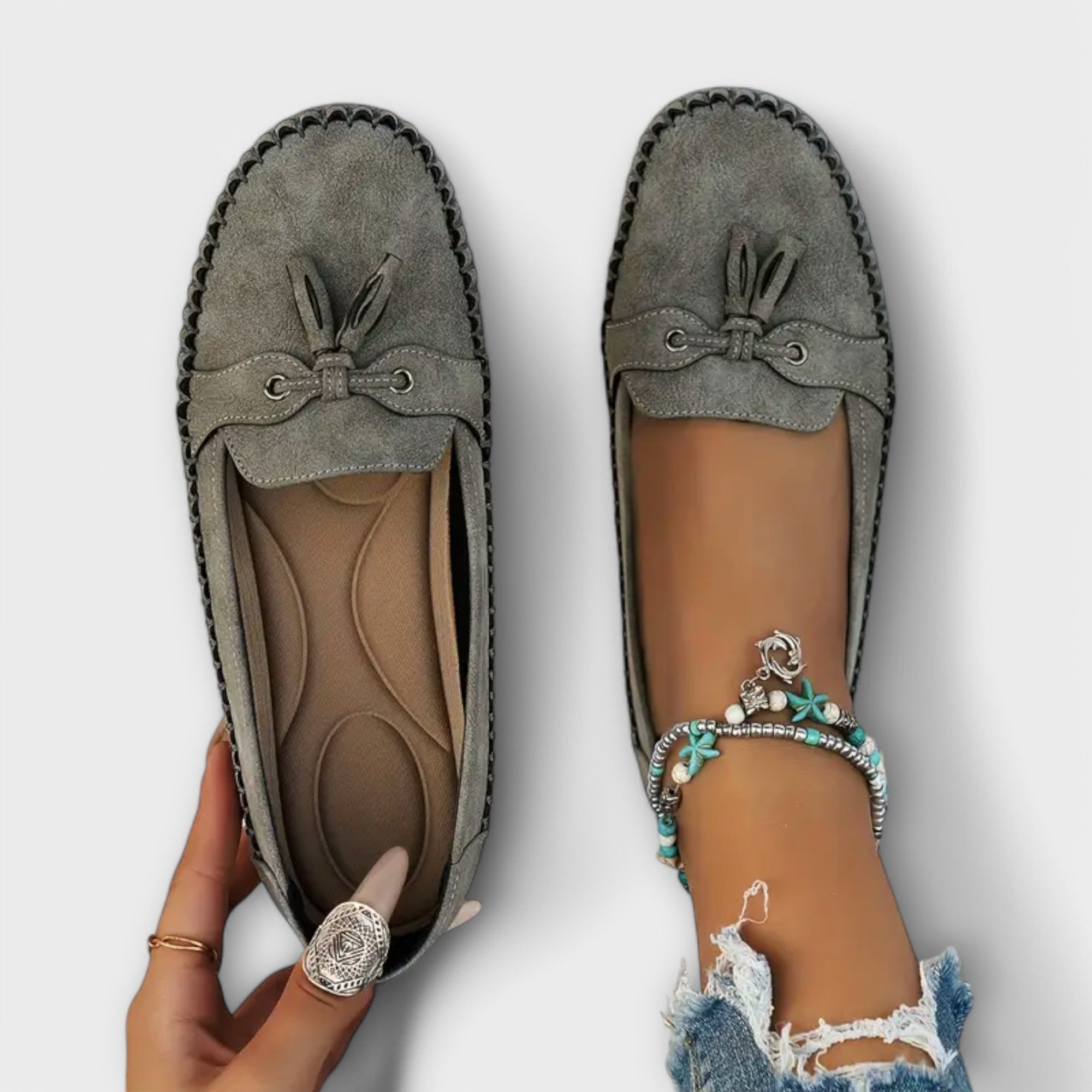 Lize - Loafers cu Panglică