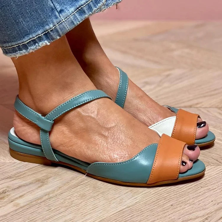 Colora - Sandale cu bretele la gleznă disponibile în diverse culori