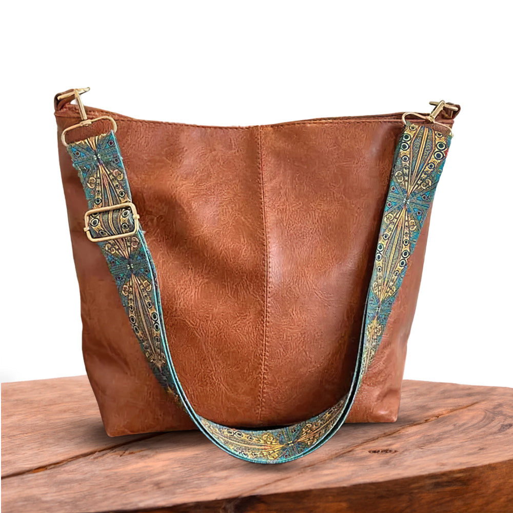 Nadia — Geantă de umăr vintage clasică