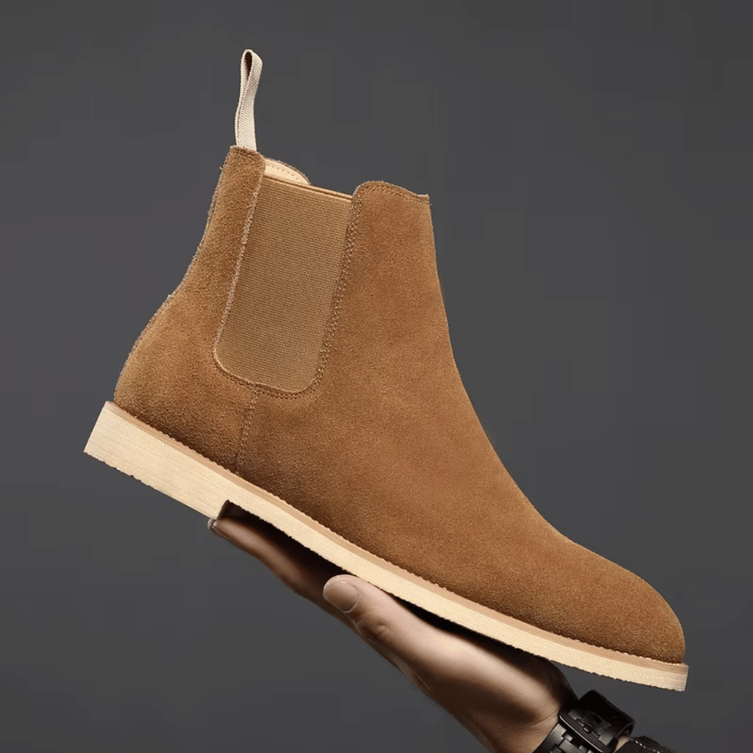 Bradley | Chelsea Boots din Daim