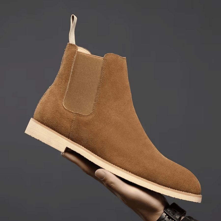 Bradley | Chelsea Boots din Daim