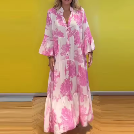 Rochie elegantă cu imprimeu floral