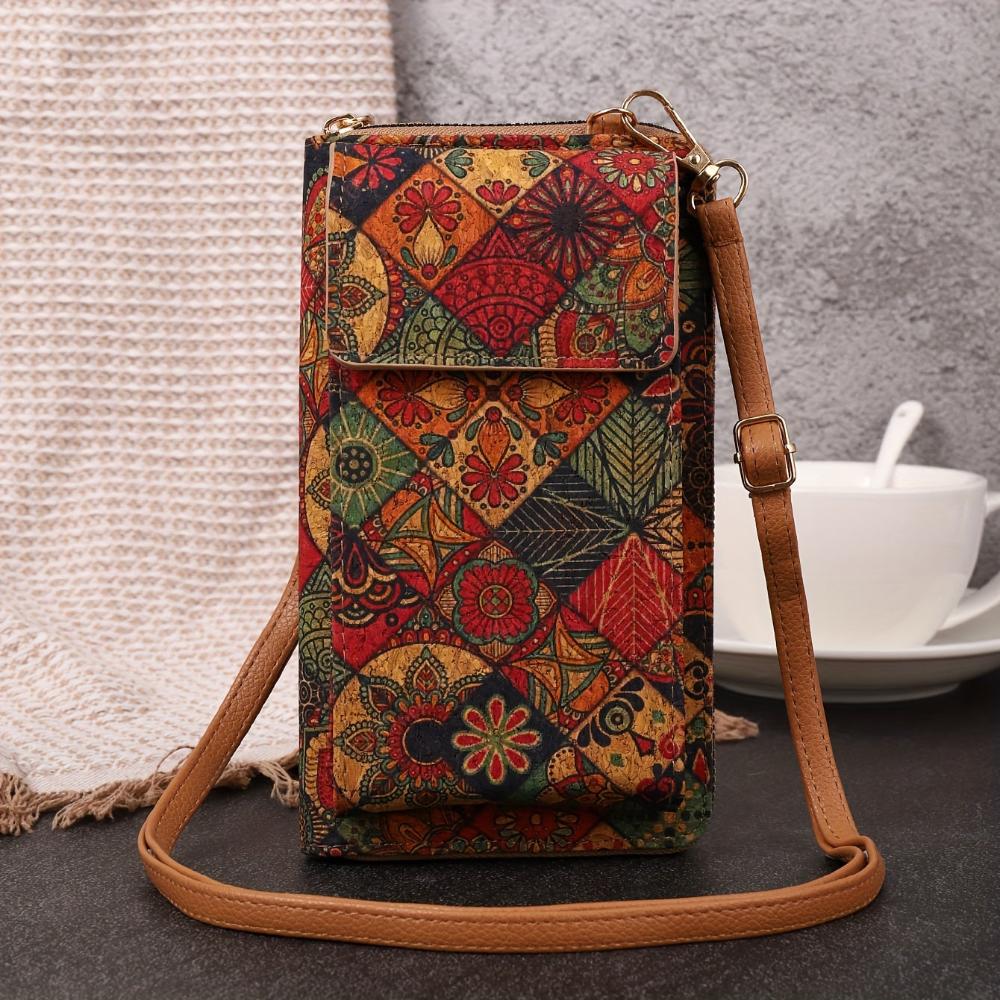 Natalia — Accesoriu Boho cu Flori pentru Geantă de Umăr