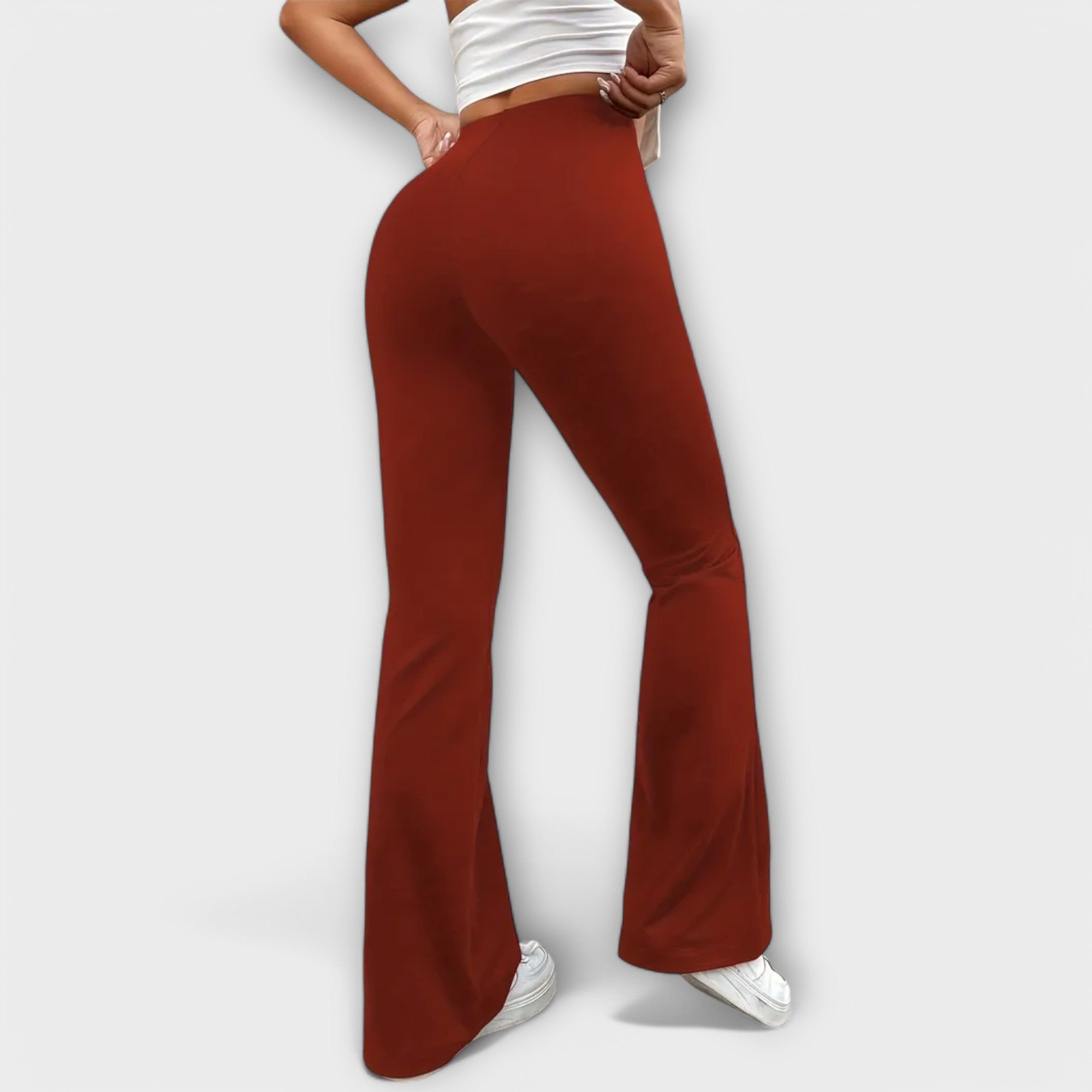 Serena - Pantaloni evazați cu croială largă