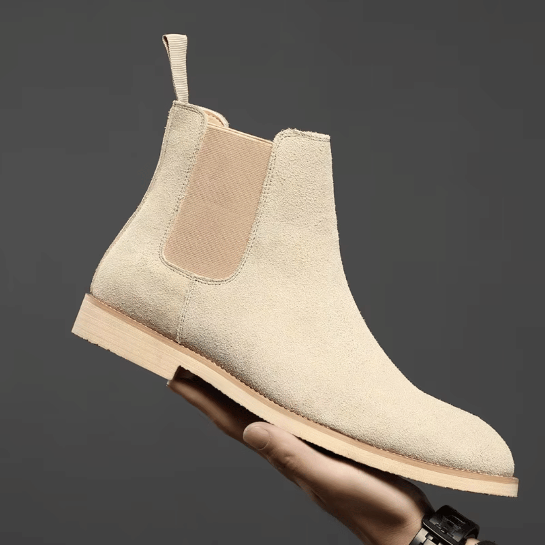 Bradley | Chelsea Boots din Daim