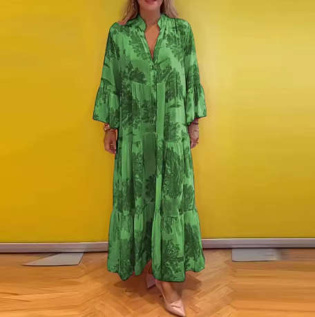 Rochie elegantă cu imprimeu floral