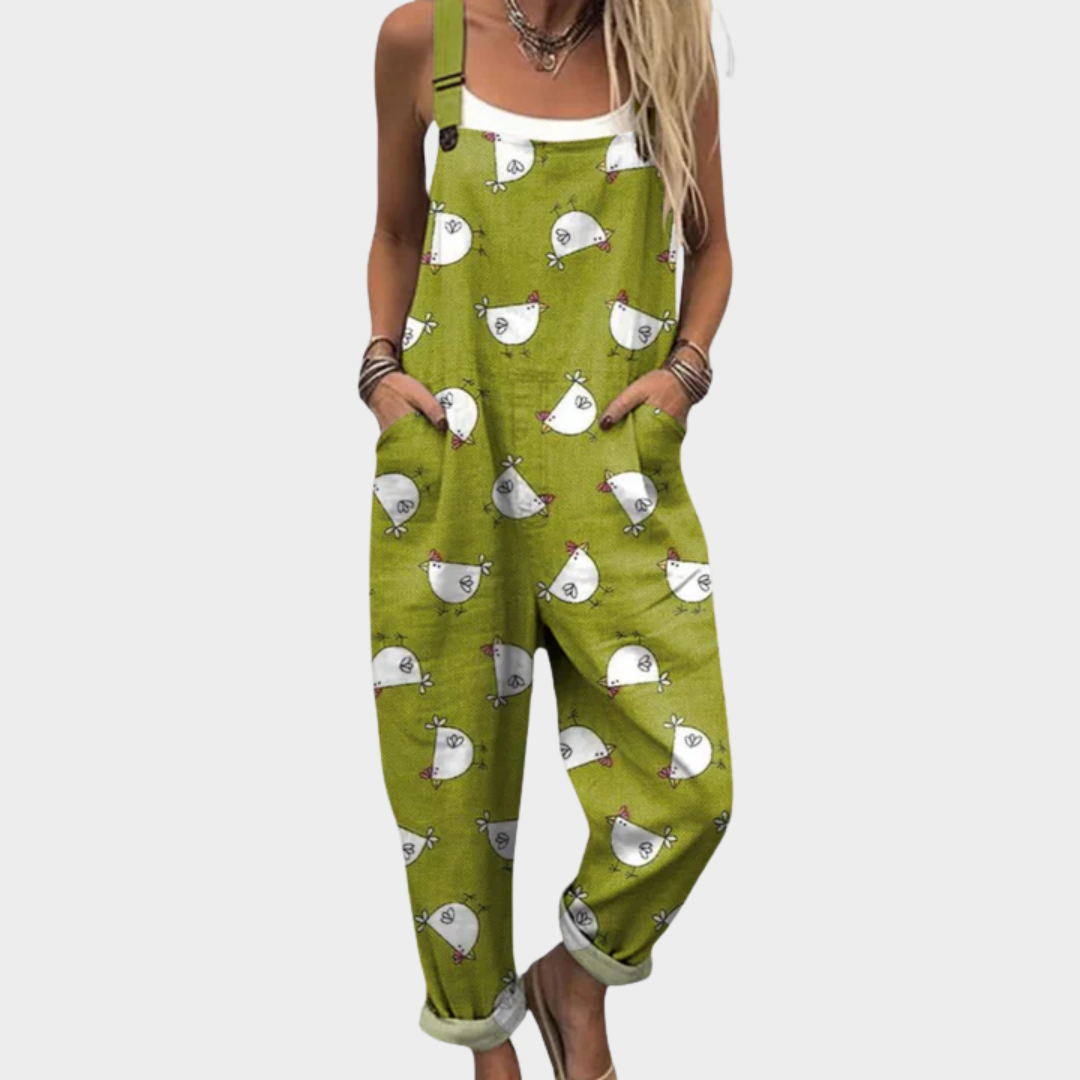 Salopetă confortabilă cu model