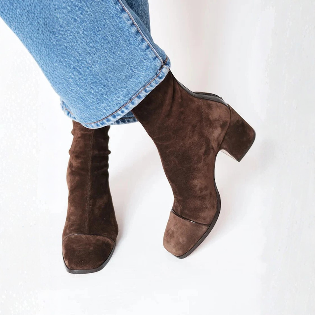Anna – Botine elegante și confortabile cu toc înalt