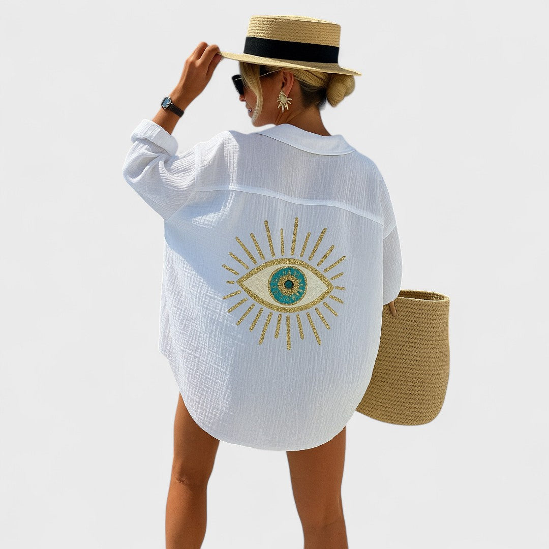 Irena - Bluză Casual cu Stil Ibiza