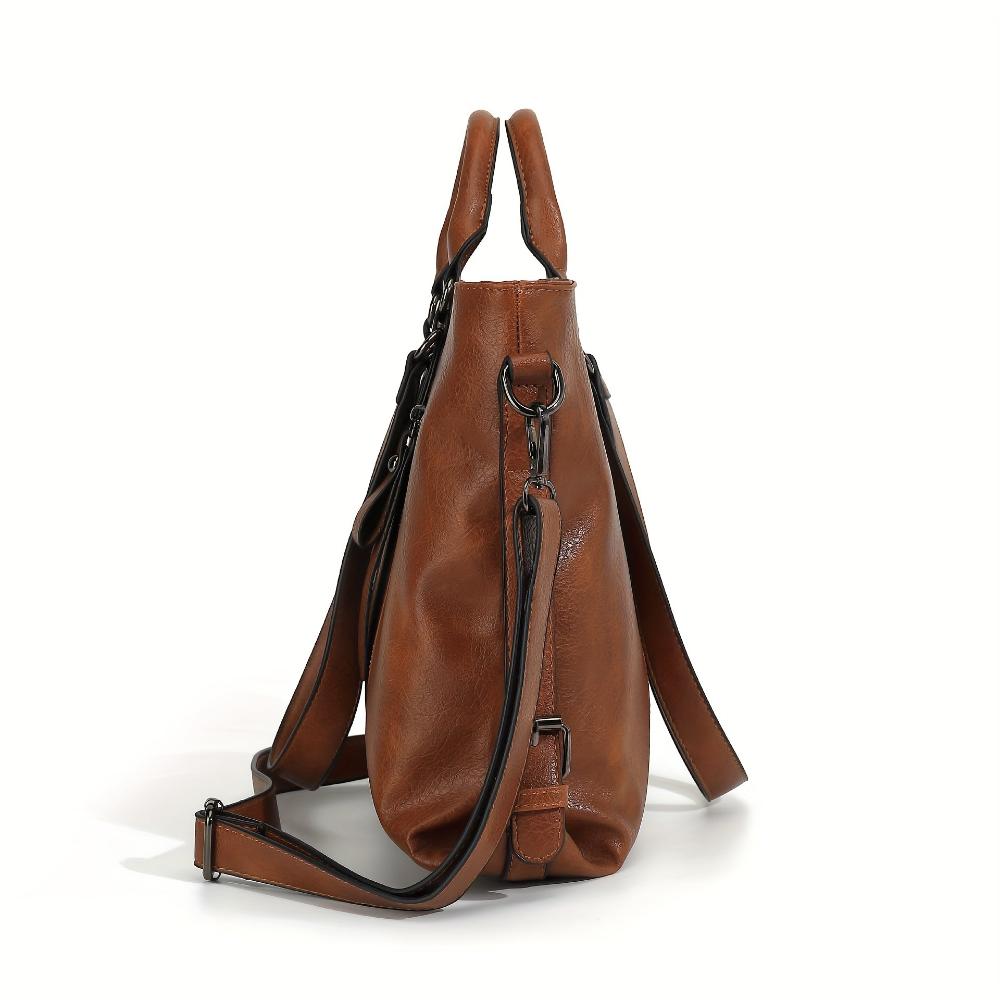 Bianca — Sac Shopper Vintage cu Eleganță Rafinată