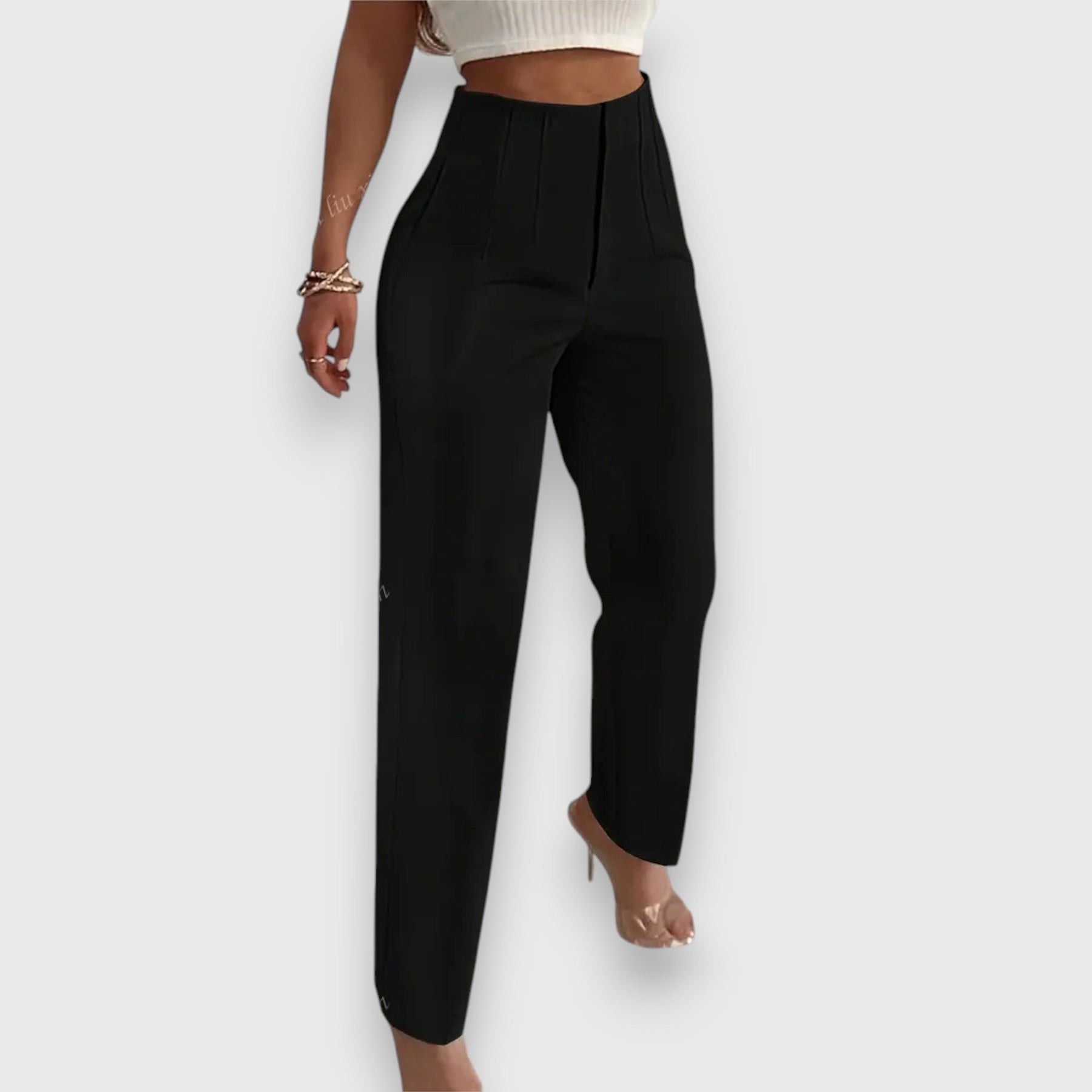 Verena – Pantaloni cu talie înaltă pentru un look elegant