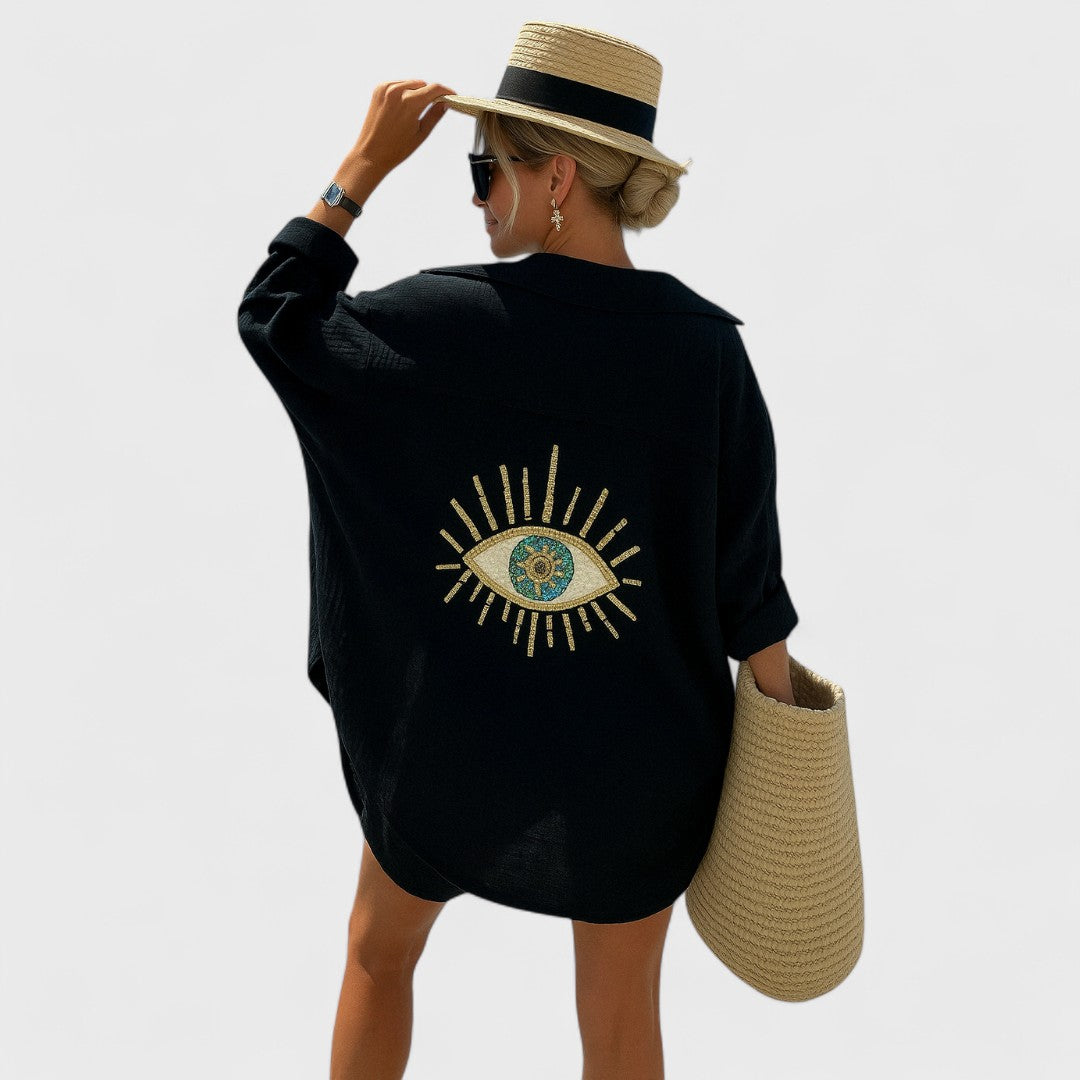Irena - Bluză Casual cu Stil Ibiza