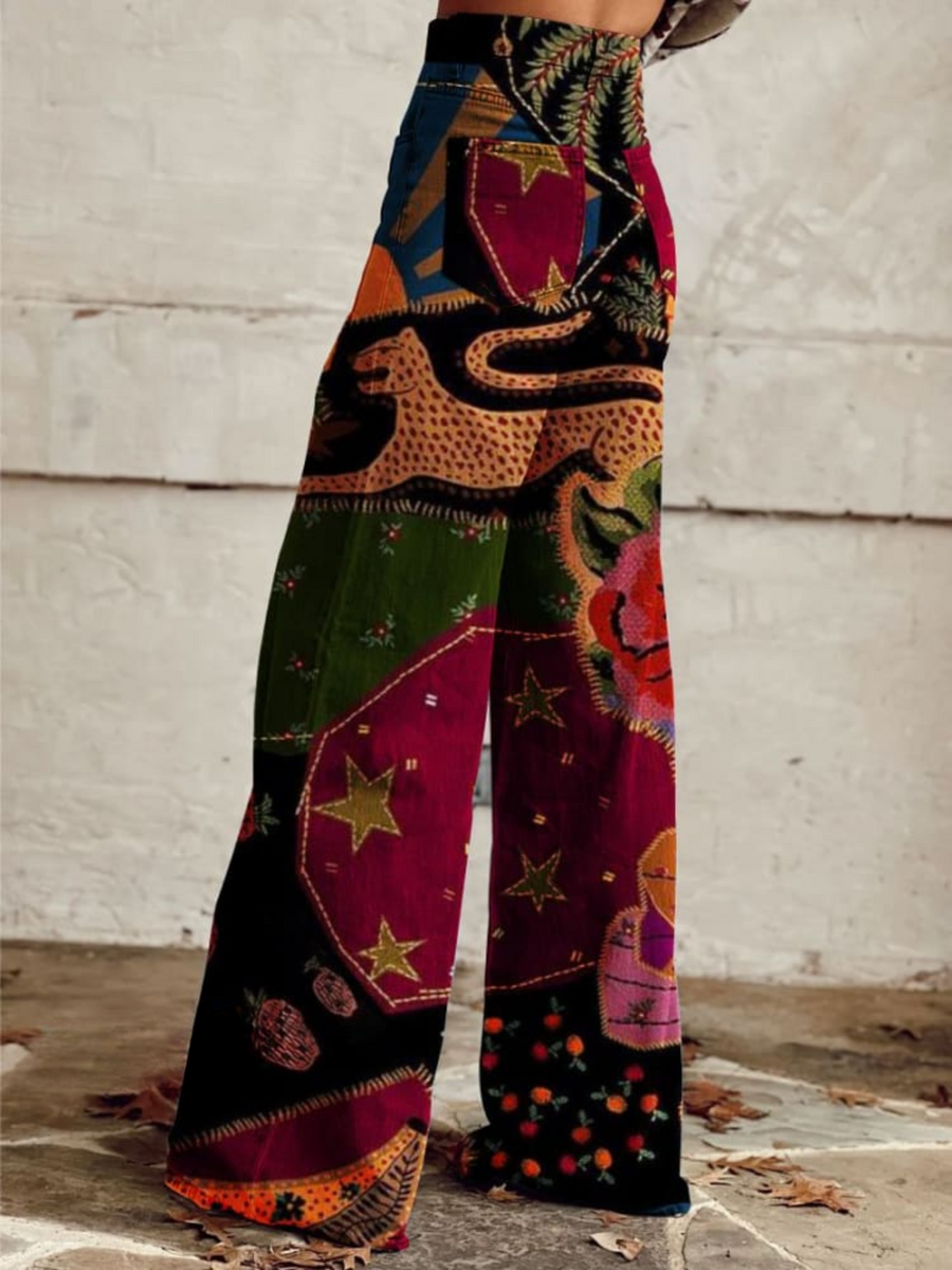 Nicole - Pantaloni Boho Chic