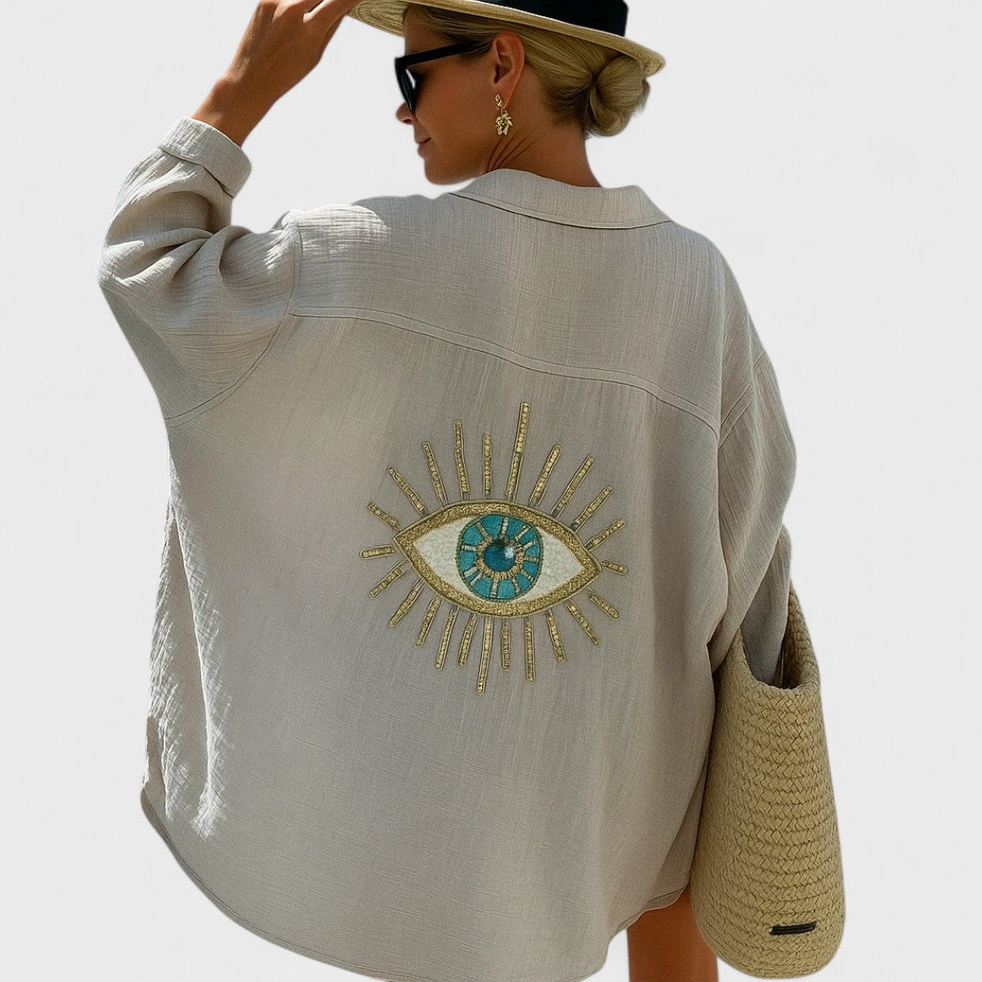 Irena - Bluză Casual cu Stil Ibiza