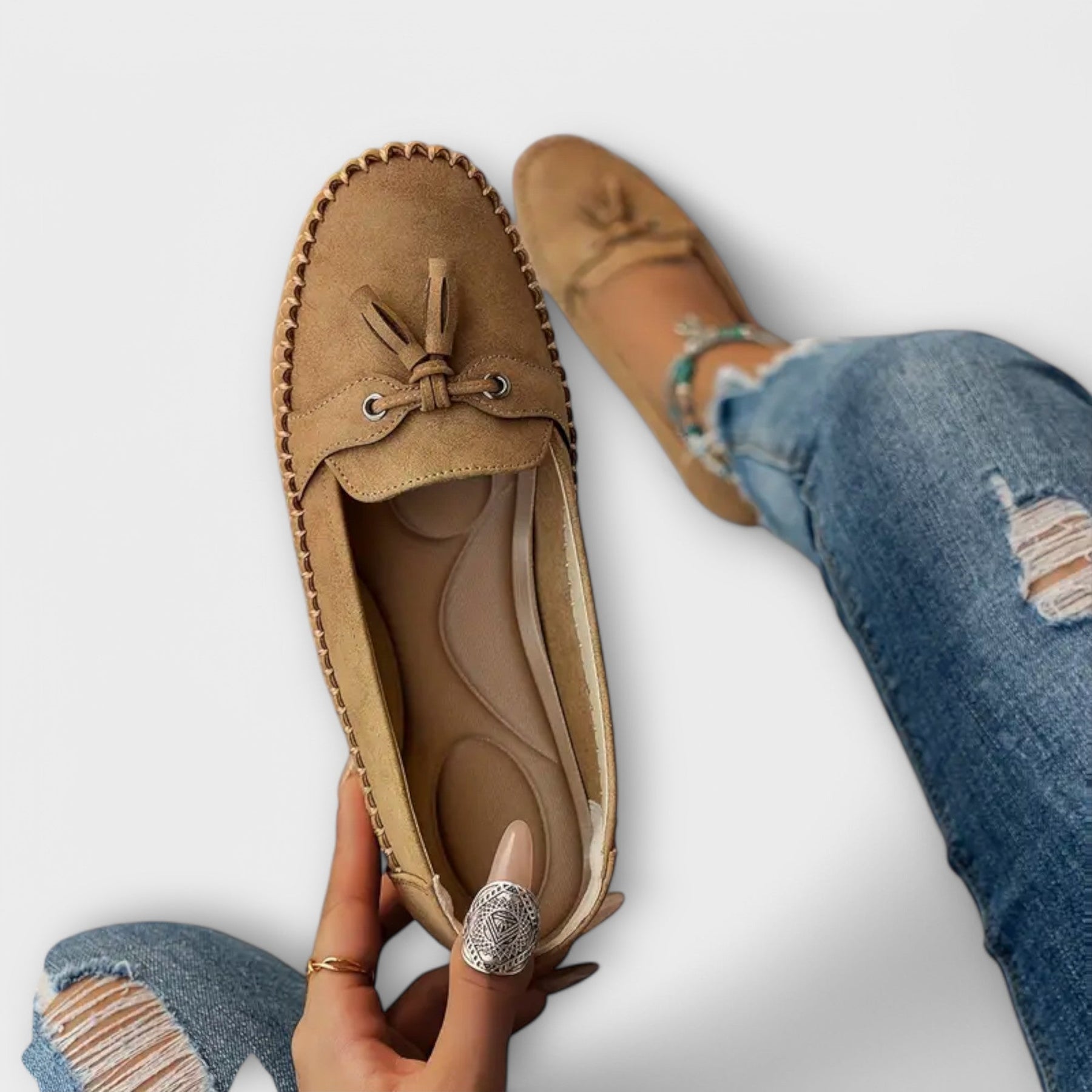 Lize - Loafers cu Panglică