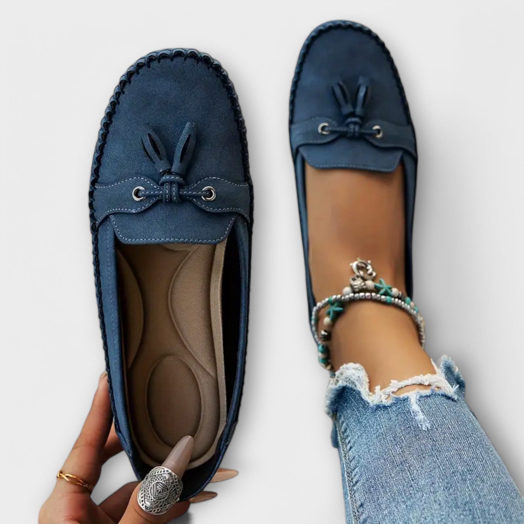Lize - Loafers cu Panglică