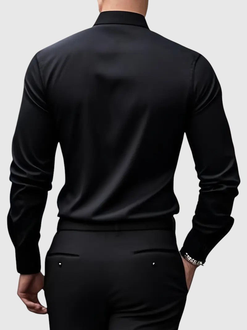 Federico - Cămașă bărbați din material respirabil