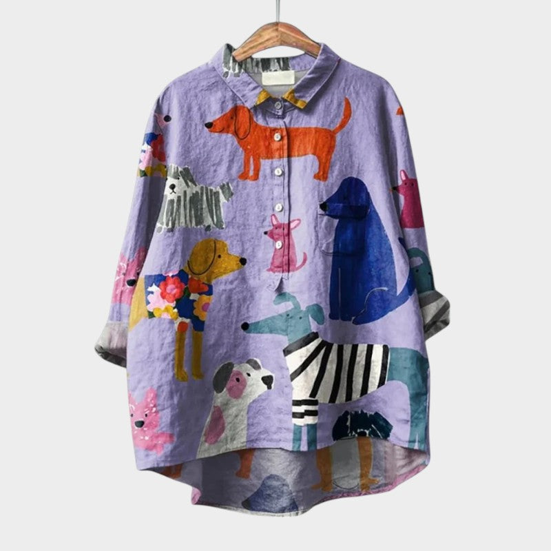 Amel | Bluza Premium cu Detalii din Dantelă