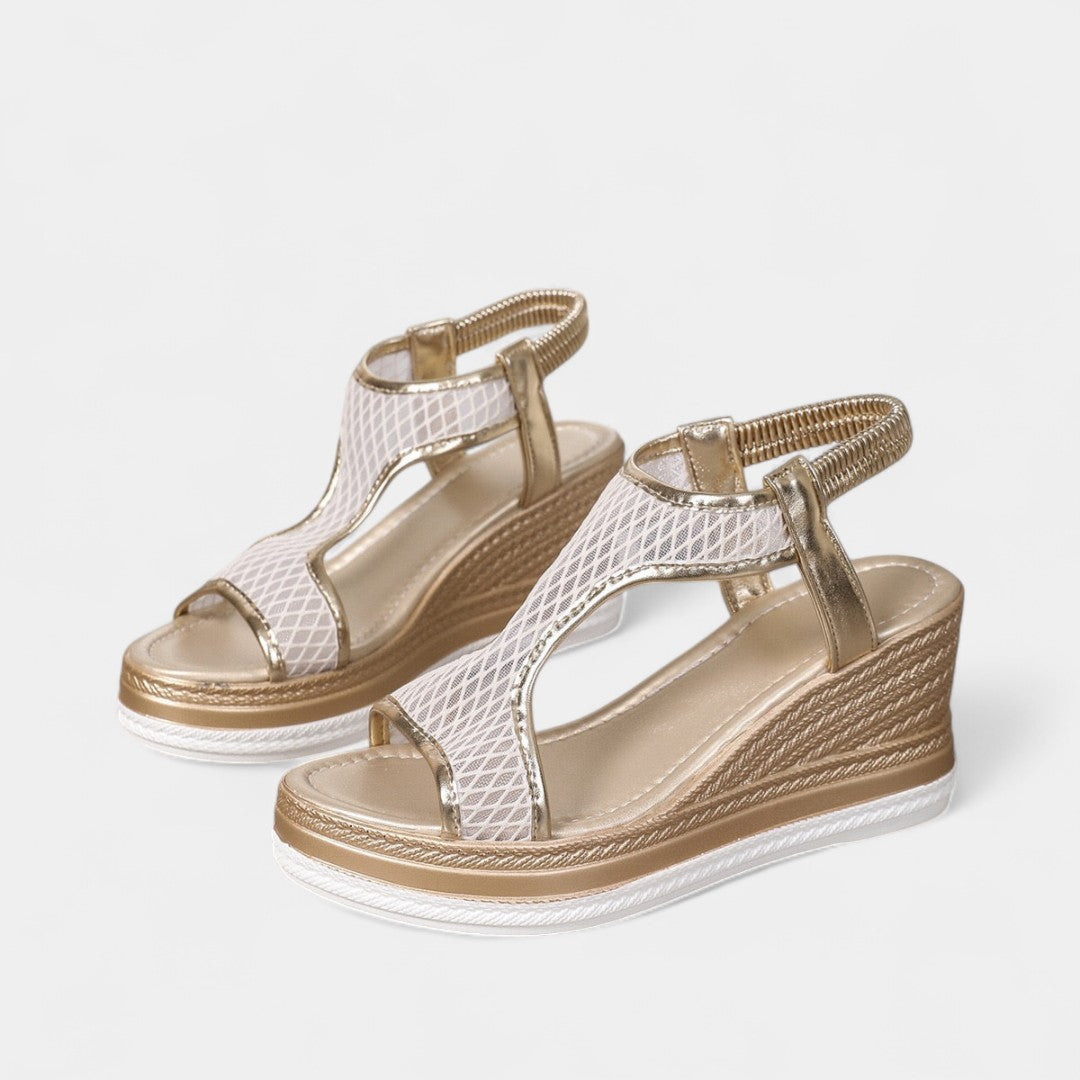 Electra – Sandale Ortopedice Elegante cu Platformă pentru Femei