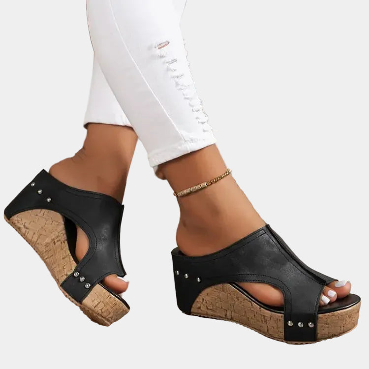 Cleo - Sandale cu toc înalt elegant