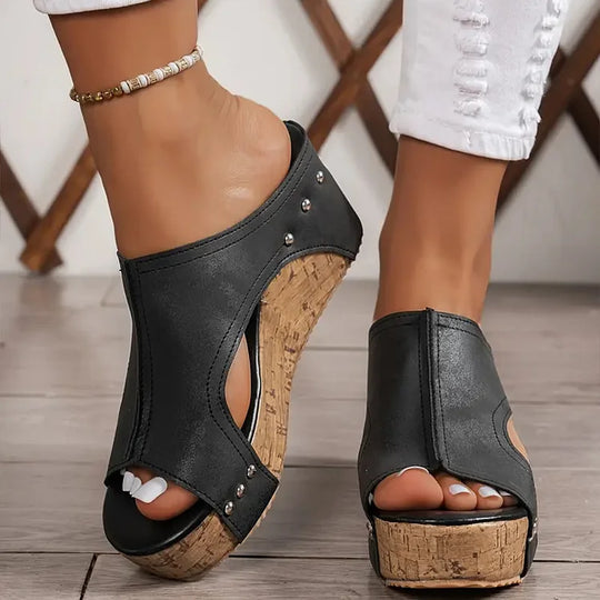 Cleo - Sandale cu toc înalt elegant