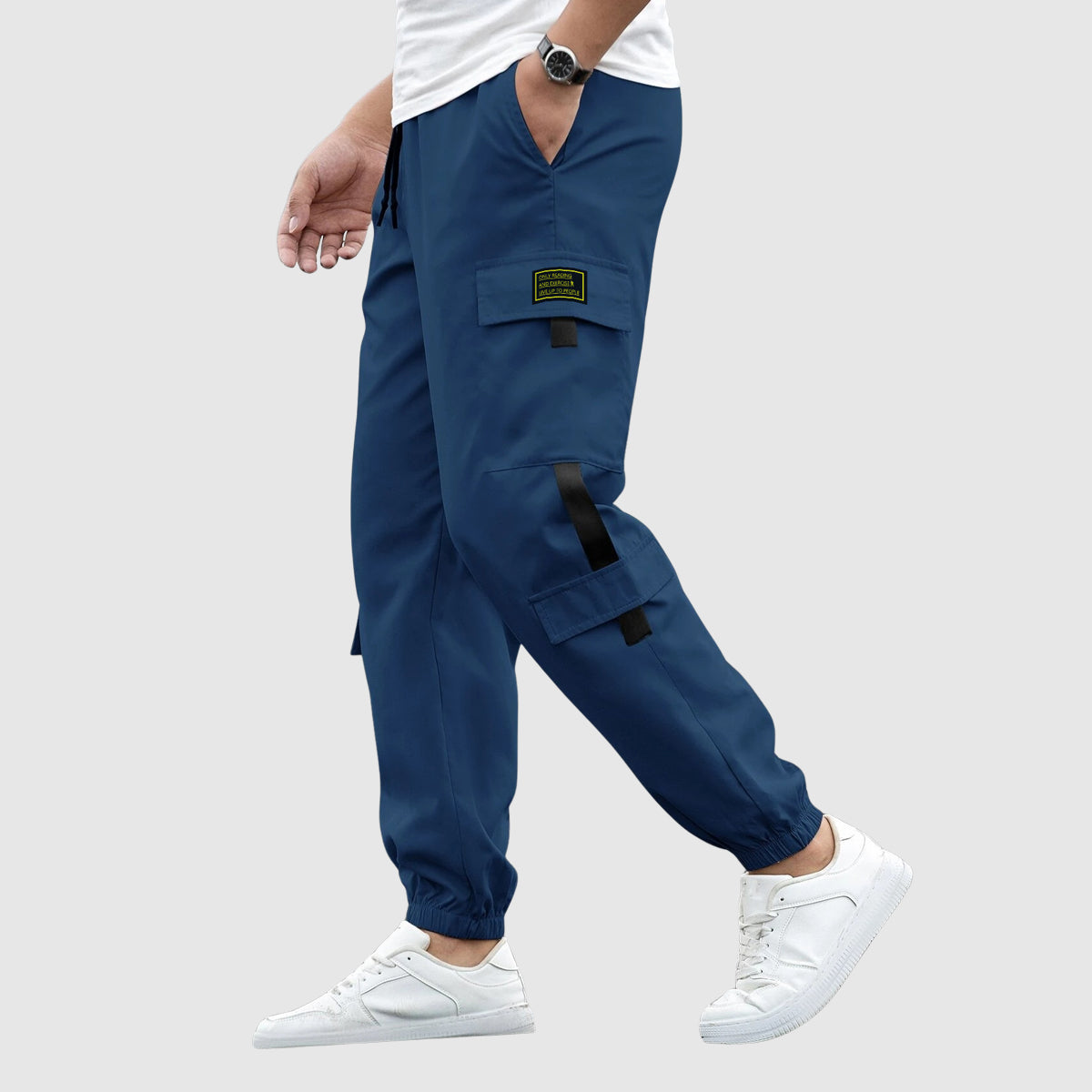 Charles | Pantaloni Cargo cu Croială Relaxată