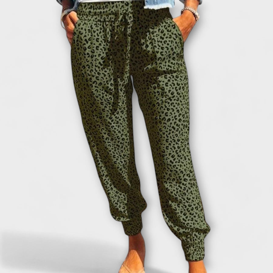 Feli - Pantaloni Leo cu Design Relaxat