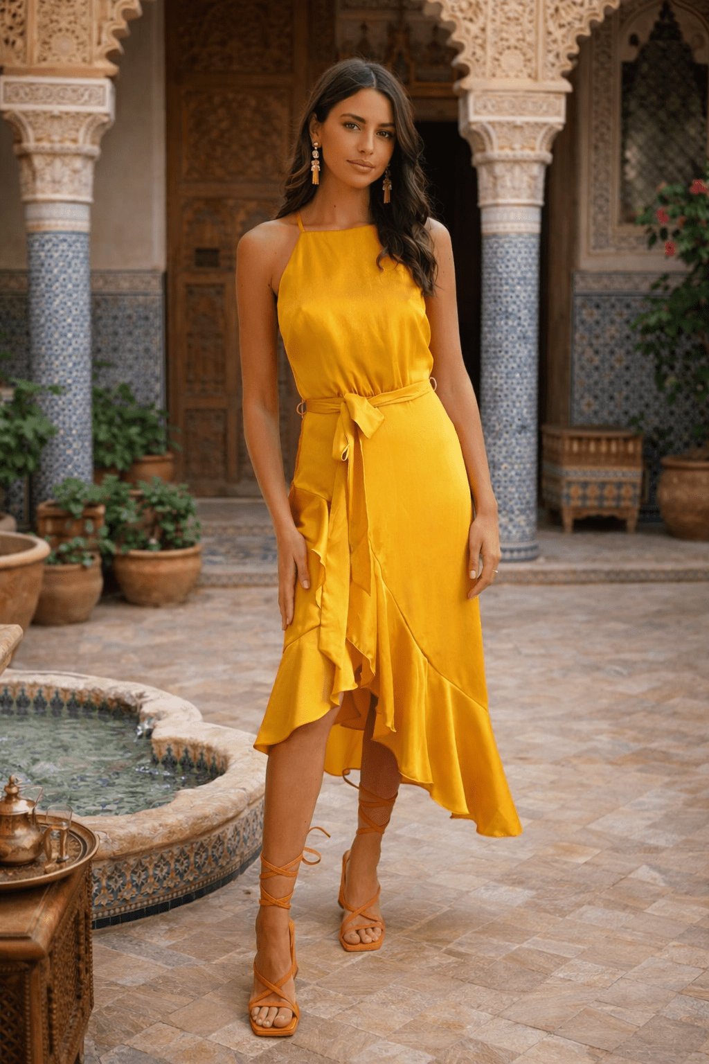 Ariana | Elegant Midi Dress