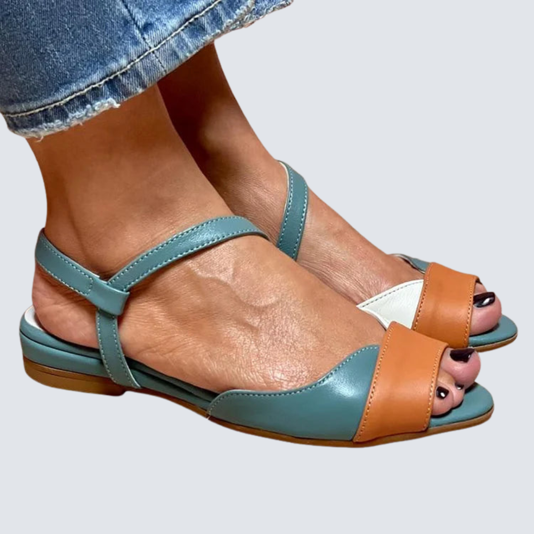 Colora - Sandale cu bretele la gleznă disponibile în diverse culori