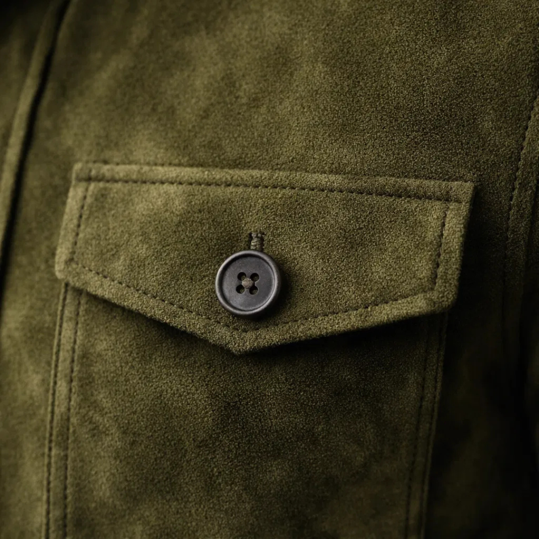 Constantin | Jachetă din Suede Milano