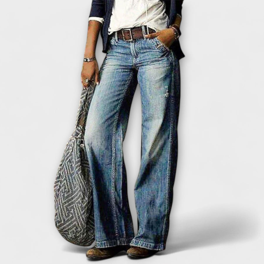 Cess - Pantaloni Largi din Denim