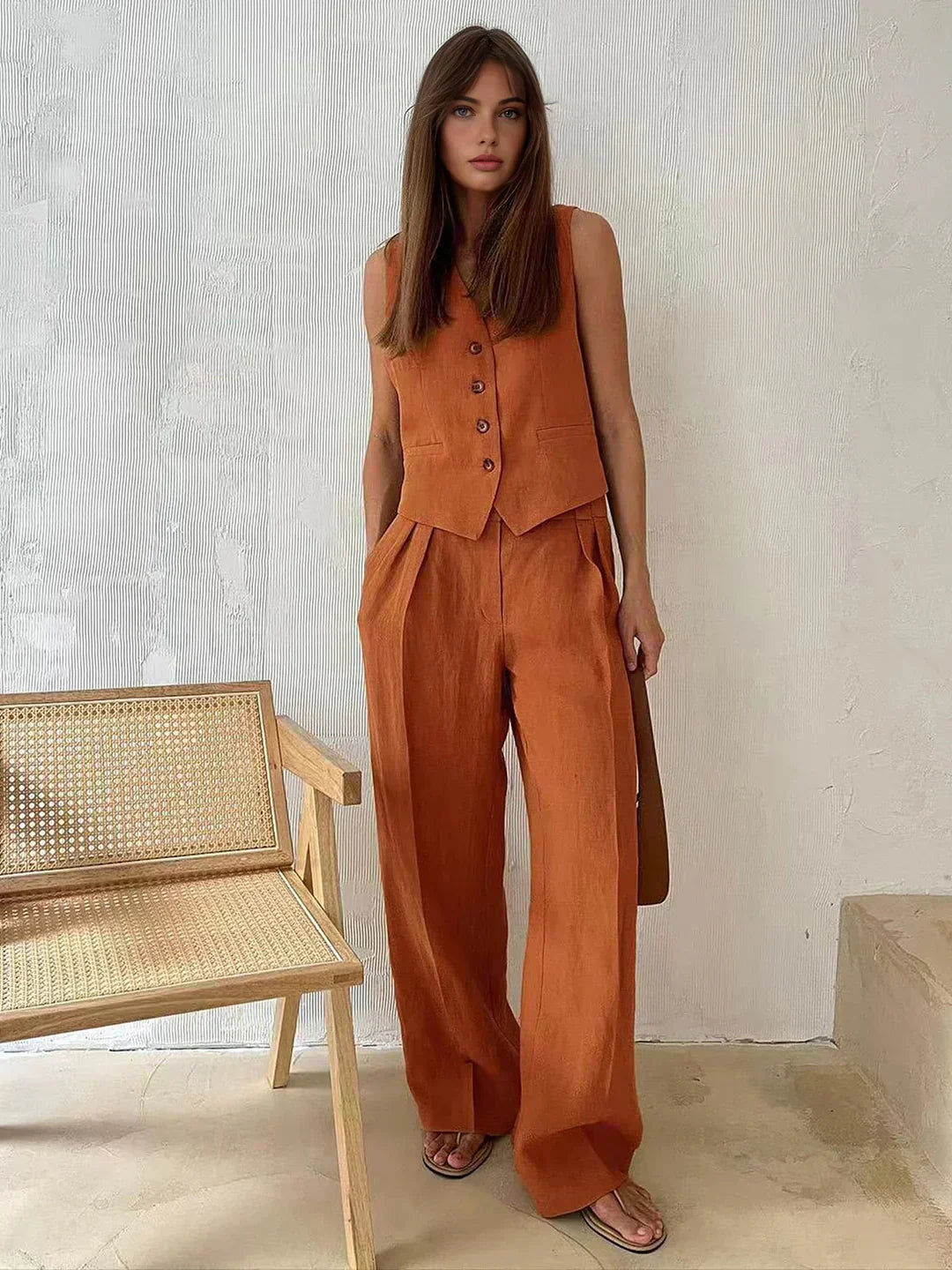 Set de pantaloni stilat și versatil