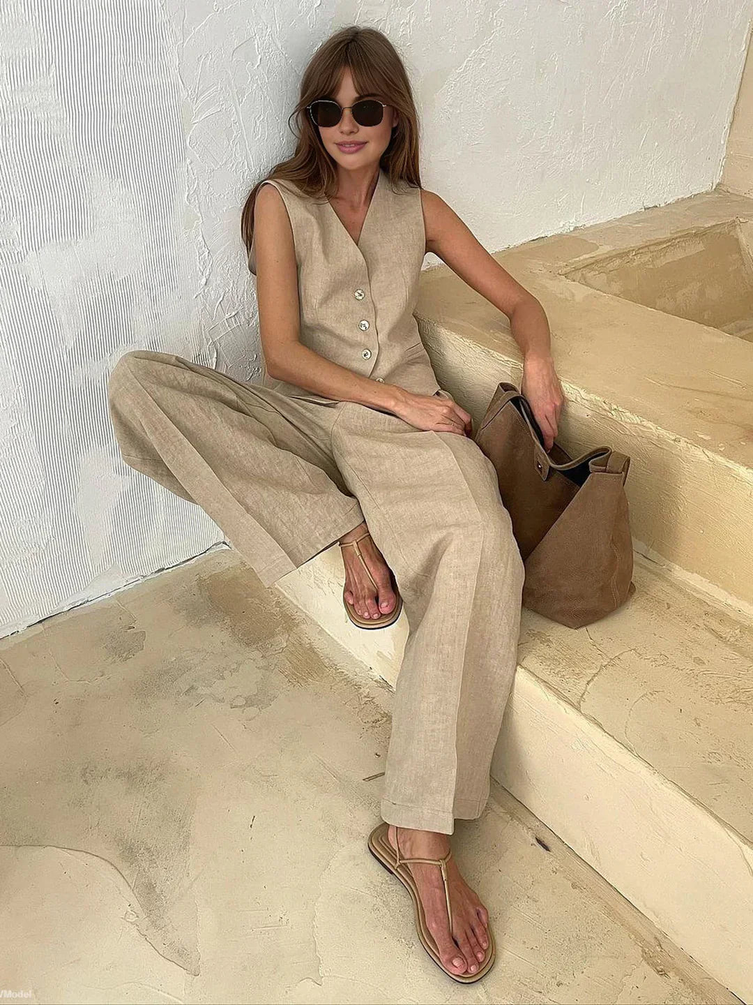 Set de pantaloni stilat și versatil