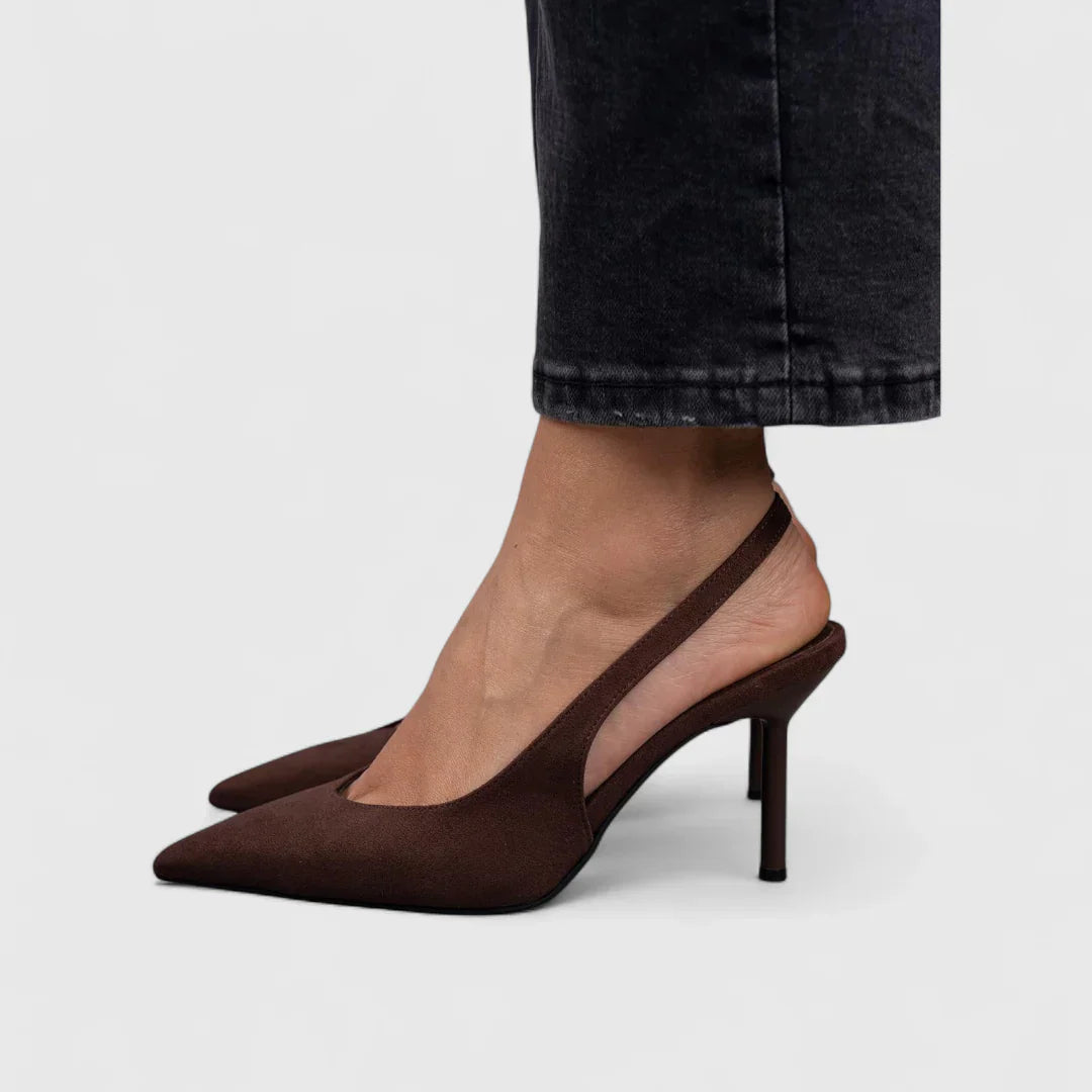 Isabelle – Pantofi Slingback cu Model Leopard