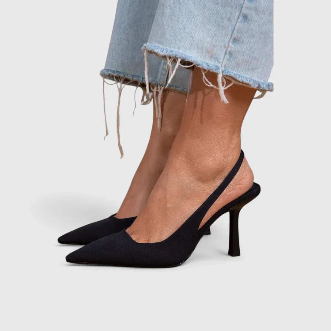 Isabelle – Pantofi Slingback cu Model Leopard