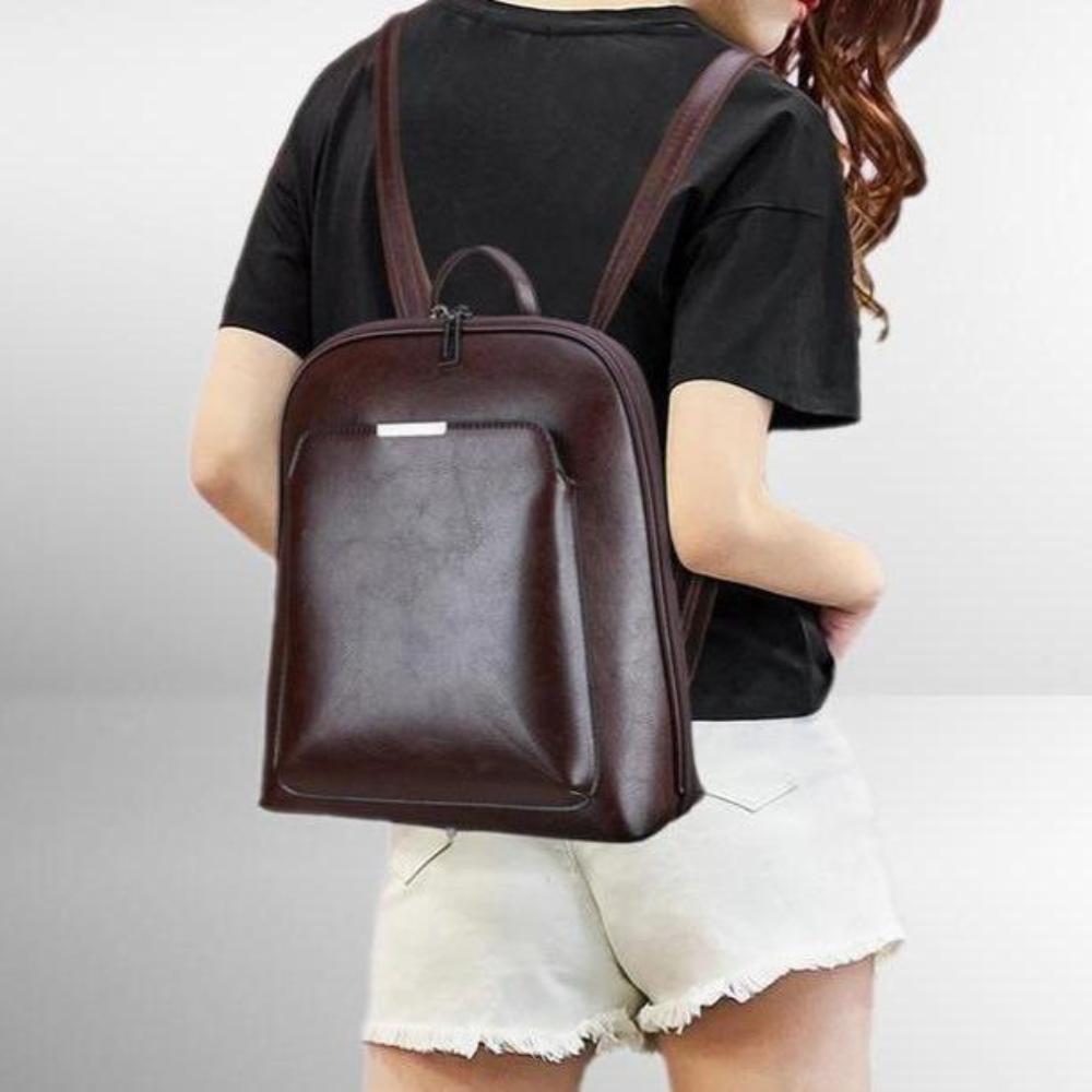 Lăcrămioara — Geantă atemporală cu două fermoare, elegantă și minimalistă