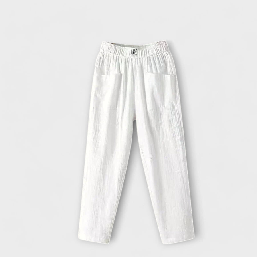 MAYA - Pantaloni din in de calitate superioară