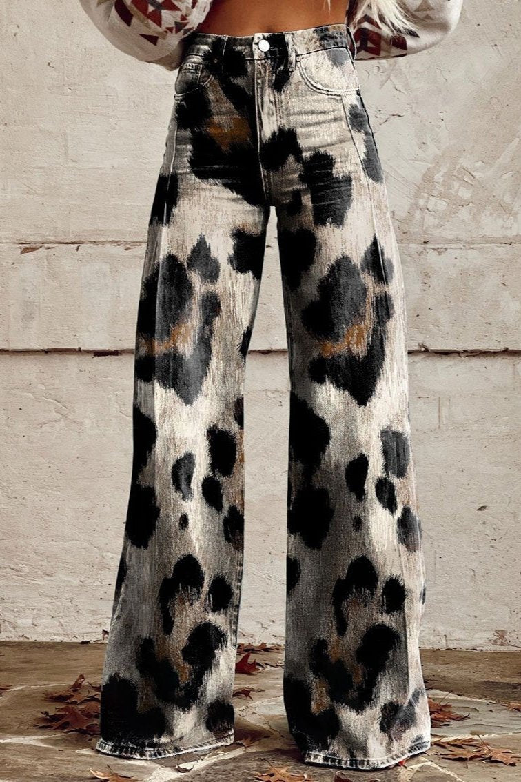 Agnes - Pantaloni Eleganți în Stil Boho
