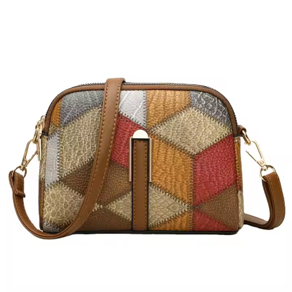 Clio — Mini Patchwork Crossbody Bag